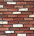 Andi Mini Brick & Stone Dollhouse Miniature Used Red Brick Blend 325 Count