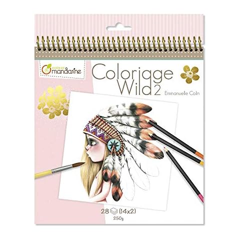Avenue Mandarine Collectors Colouring Book (14 Designs) - Book 2 Cover