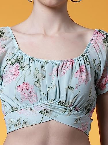 Image of OOMPH! Women's Floral Relaxed Fit Top