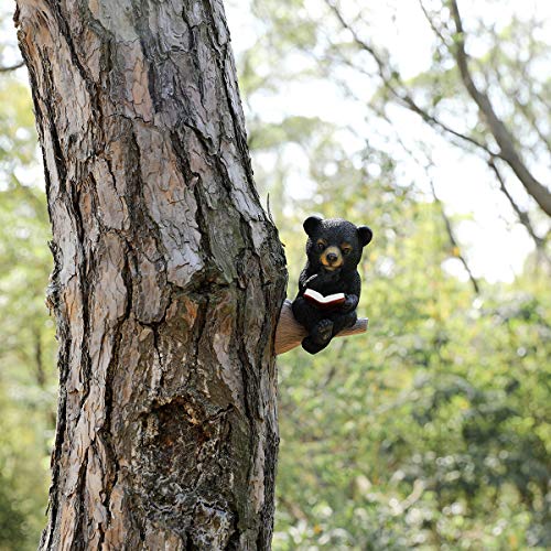 Garden Black Bear Statue Outdoor Funny Decor Figurine For Patio Yard Art Decoration Housewarming Garden Gift #TOP5