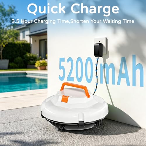 50% Off KOSGHO Cordless Robotic Pool Cleaner - Image 7