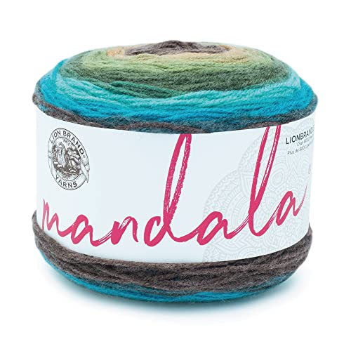 Image of (1 Skein) Lion Brand Yarn Mandala Yarn, Dragon