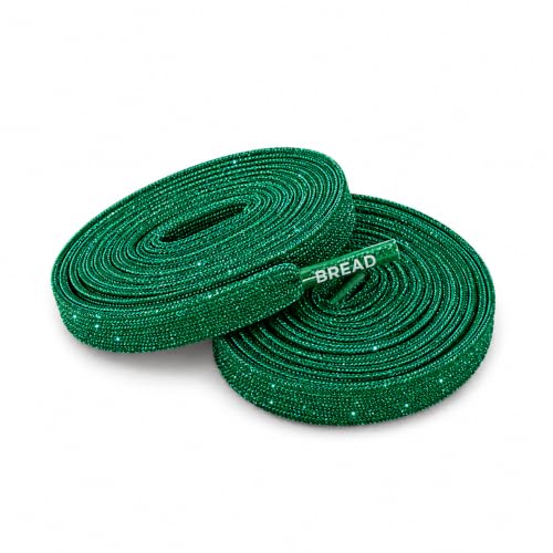 Image of Bread Elastic Shoelaces - Tie Once, Slip On Convenience - Premium Stretch Laces for Boots, Running Shoes, and Everyday Wear