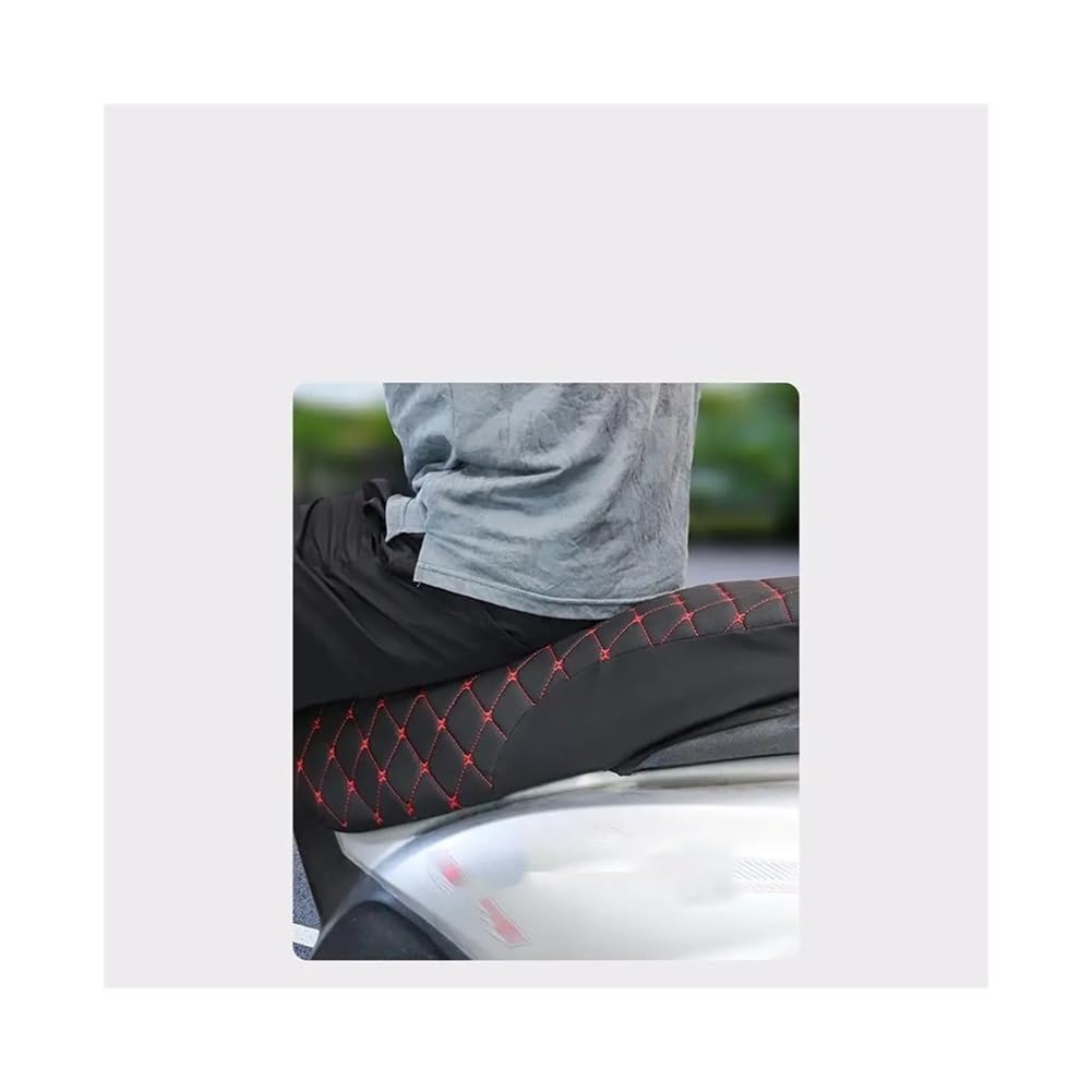 Motorrad Sitzbankbezug Motorrad Sitzbezug Warm Flauschig Sitzkissen Schutz Sitzpolster Schonbezug Sitzschutz Kissen Sitz