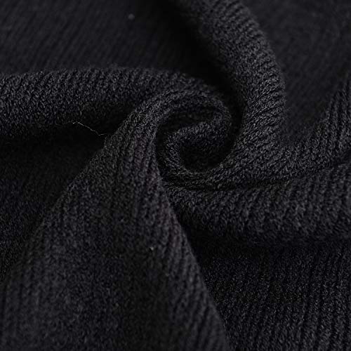 Womens Poncho Sweater V Neck Knitted Pullover Shawls Wraps Capes with Fringes Gifts for Women Mom4