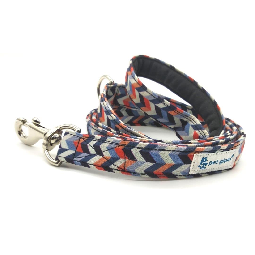 Pet Glam-Dog Leash for Large Dogs-Troy-for Big Dogs-with Padded Handle-5 Ft Long 1 inch Wide White (B09M85LX3L) Amazon Price History, Amazon Price Tracker