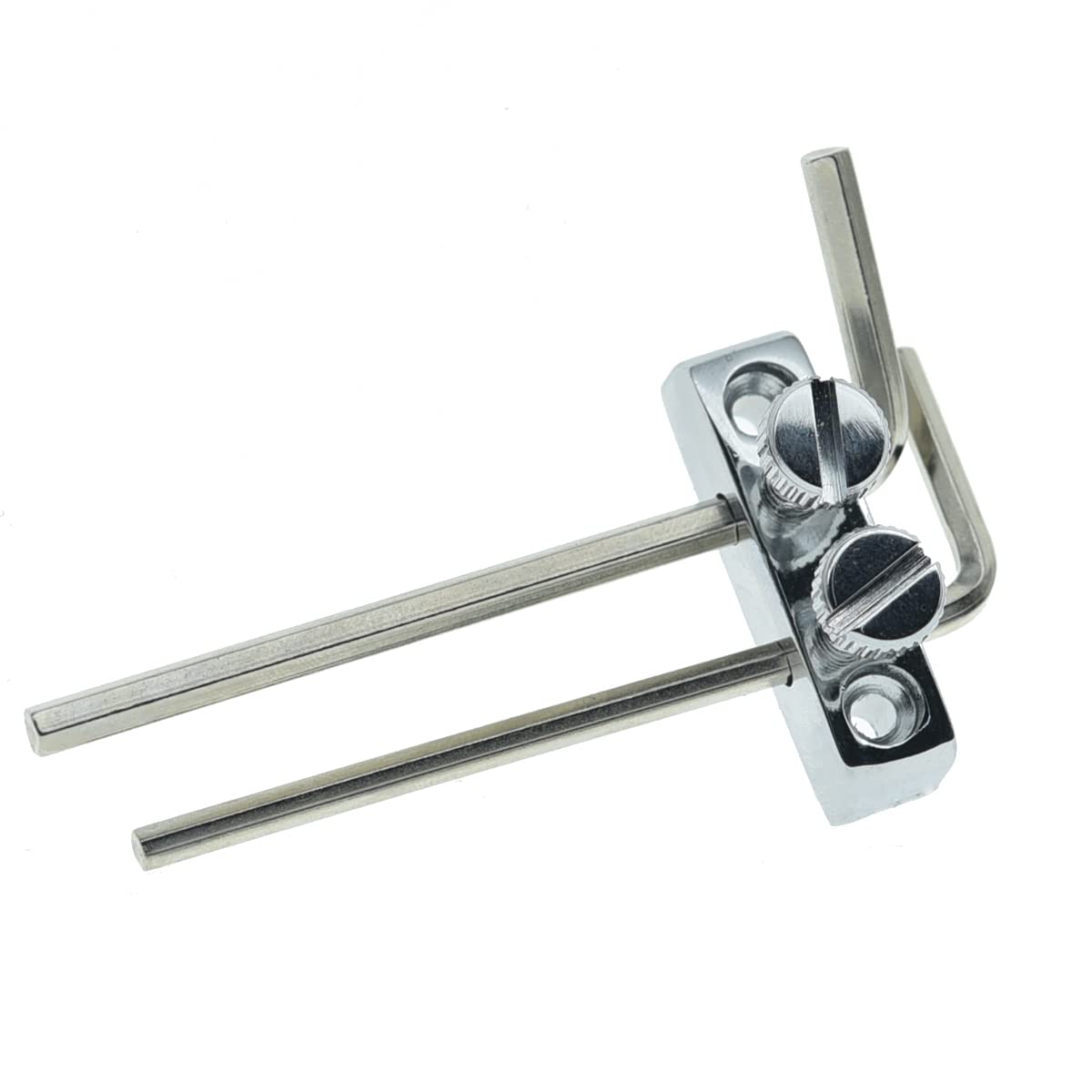 Dopro Chrome Guitar Bass Allen Wrench/Key Headstock Wrench Holder for Floyd Rose Tremolo Guitar - Image 2