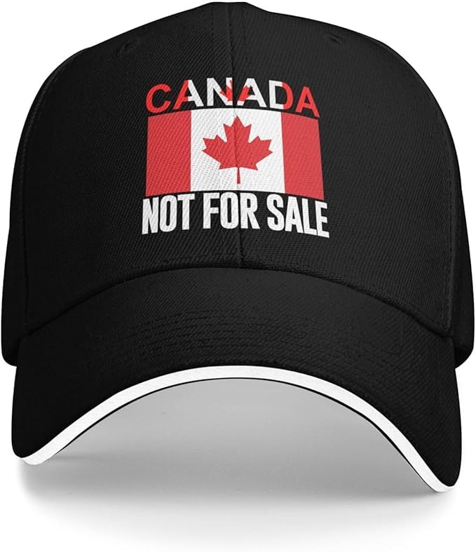 GGYR Canada is Not for Sale Hat Vintage Cotton Washed Baseball Cap, I Love Canada Hat Adjustable Dad Cap for Men Women