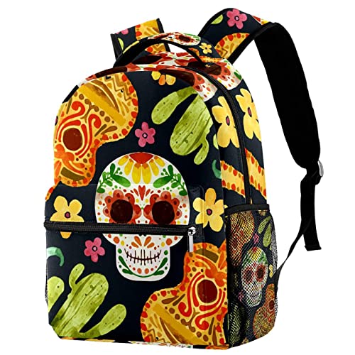 Sac à dos Jour des morts avec porte-bouteille Medium Couleur 6