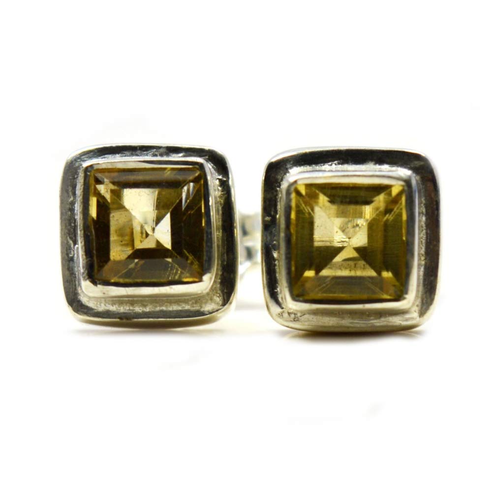 Boucles d'oreilles citrine princesse argent le cadeau idéal - 4