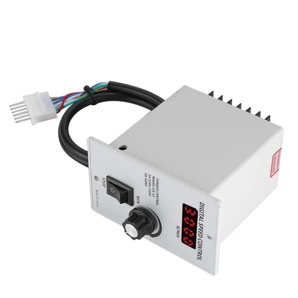 Digitaler Einstellbarer Stufenloser Drehzahlregler UX-52 50Hz 15-400W 0-1450 U/min(400W) Mit Geschwindigkeitsregler Für Werkzeugmaschinen Elektrowerkzeuge
