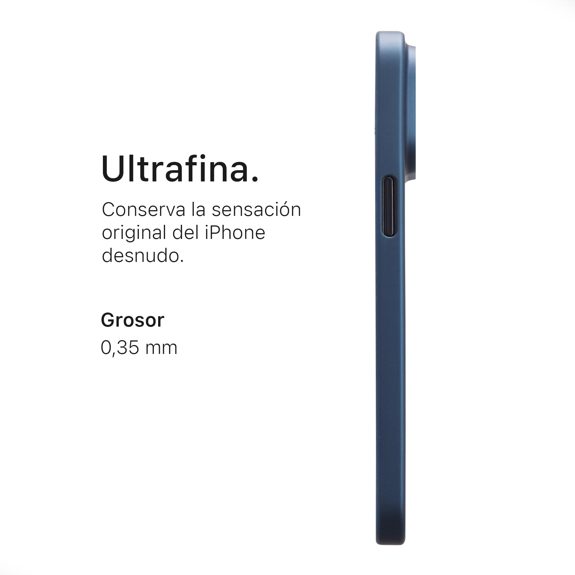 Jettech Coque Ultra Fine Magsafe NUCASE Coque Ultra Fine Pour IPhone 16 (Original Ultra Thin Case 0,35 Coque Iphone Air Ultra Fine