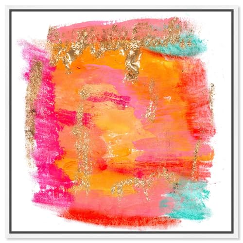 The Oliver Gal Artist Co. Abstract Framed Wall Art Canvas