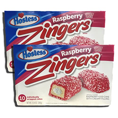 Berry Zingers Value Pack Bundled by Tribeca Curations | 13.4 Oz Box of 10 Individually Wrapped | Pack of 2 (20 Total Zingers) with Tribeca Mints