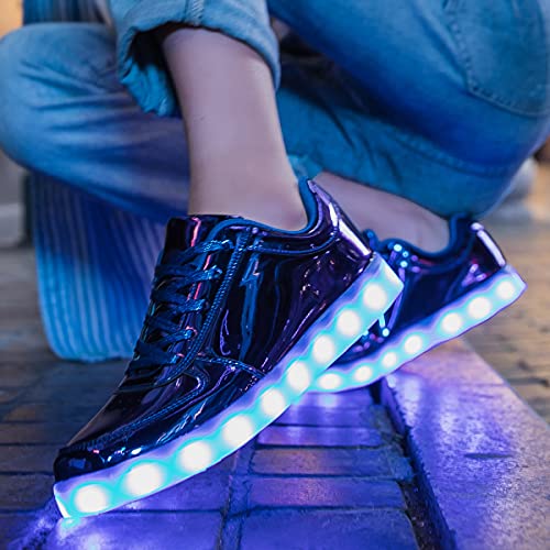 LED Light Up Shoes for Women Men Sports LED Shoes Dancing Sneakers Low-Top USB Charging Shoes for Kids4
