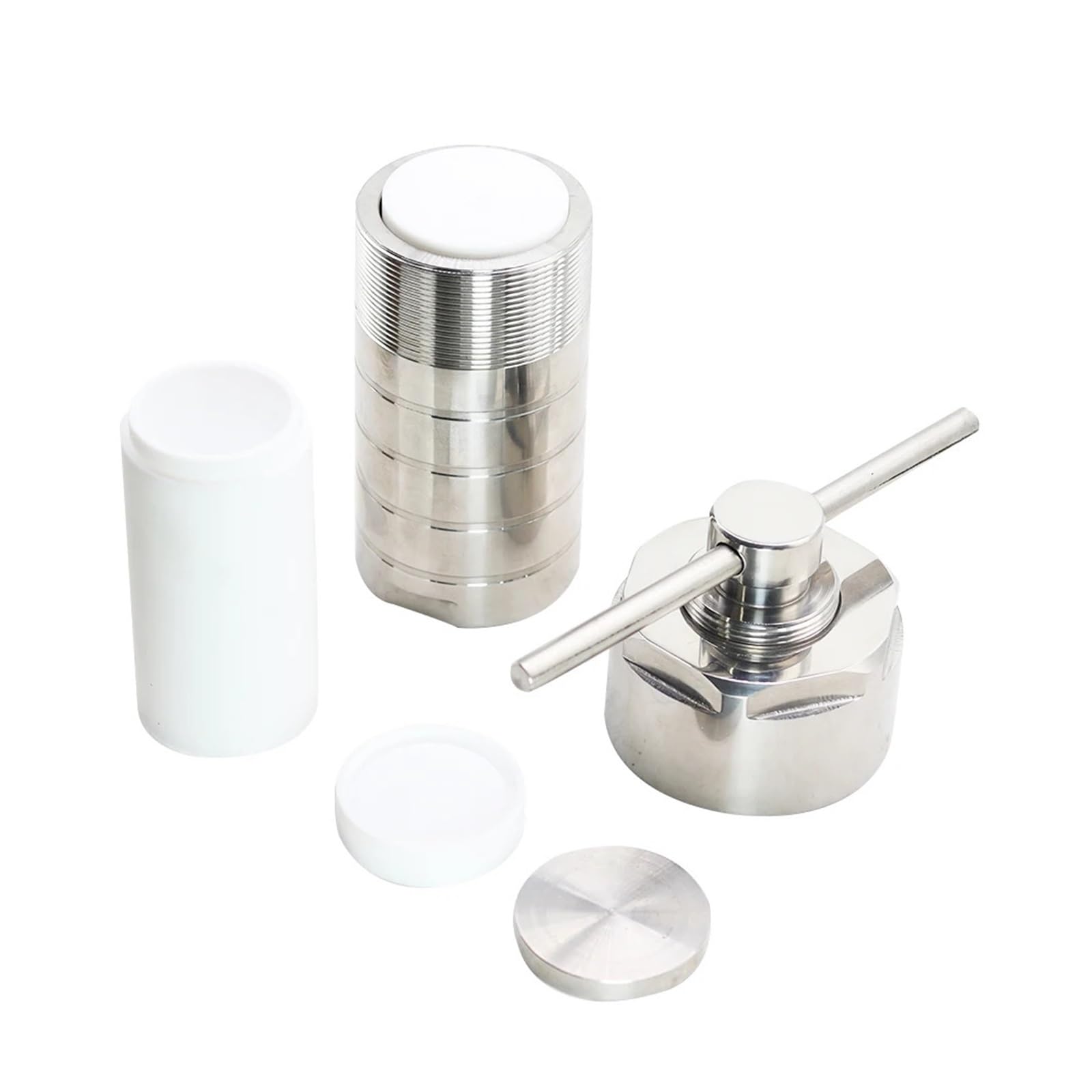 Cámara de Reactor de Autoclave hidrotermal de Acero Inoxidable de 5/10/15/20/25/50/100/150/200/250/300/500 ml de PTFE a 220 ℃(500ml)