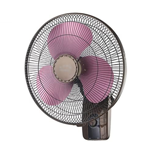 ZMJGLL Ventiladores de Montaje en Pared, Ventiladores eléctricos montados en Pared de 3 velocidades, Ventiladores industriales de Cabeza agitada, Ventilador de rotación (Style 2 18 Inches)