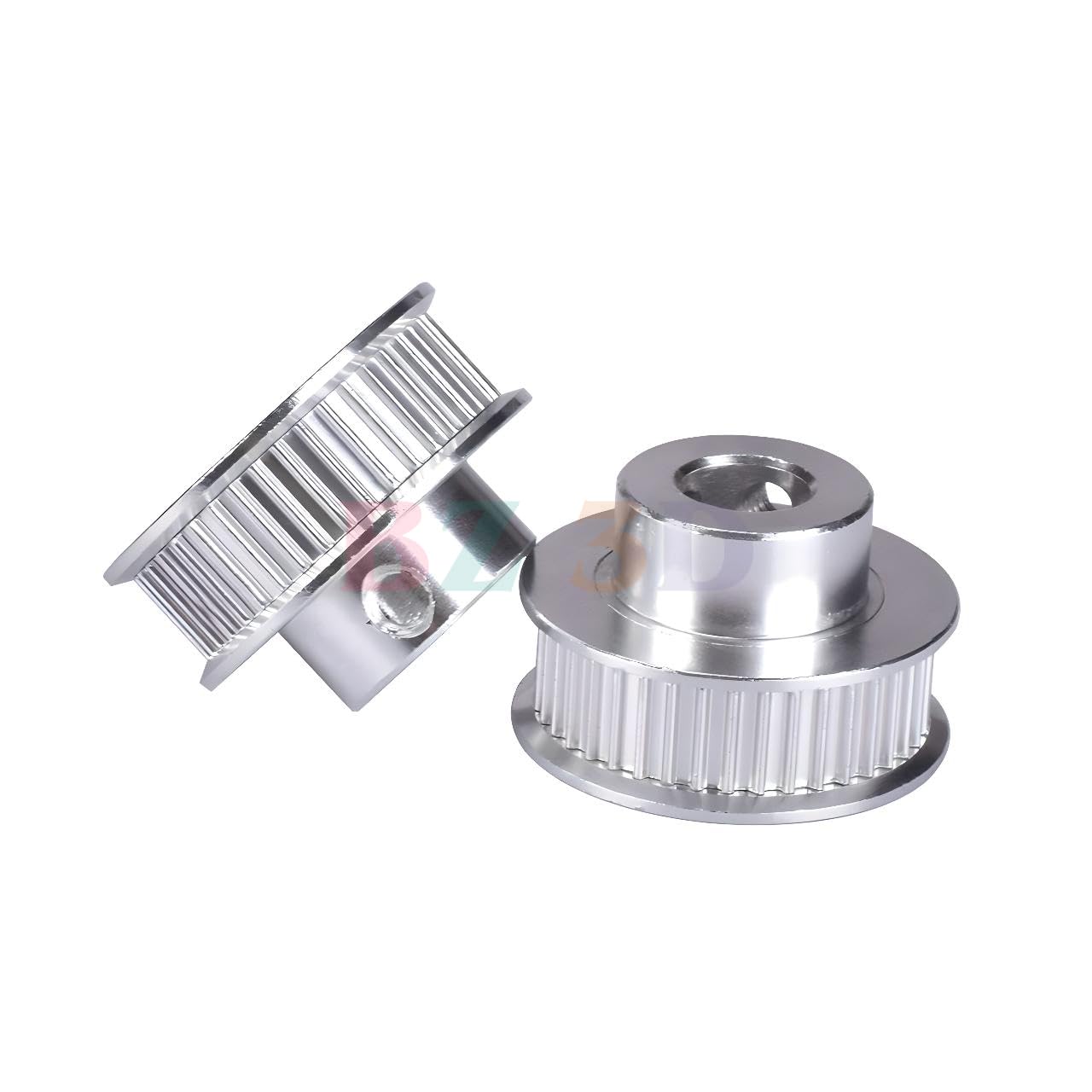 Trasmissione Stabile 2 Pulegge GT2 In Alluminio 40 Denti – Foro 8 Mm, Larghezza Cinghia 6 Mm, Per Stampanti 3D E Progetti CNC