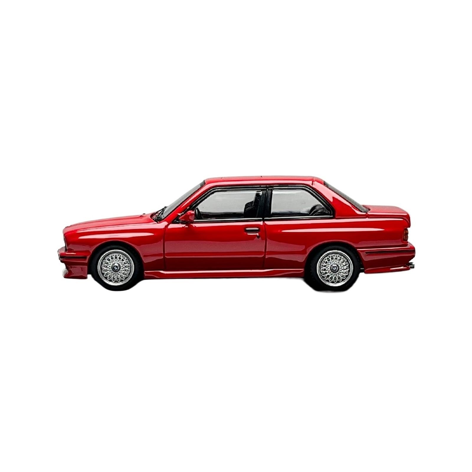 Metallo Scala Replica 1 64 Per BMW M3 E30 Sport Modello In Scala In Lega Pressofusa Per Auto Rossa E Blu Arredamento Per La Casa O L'ufficio Hobby Veicoli Giochi Set
