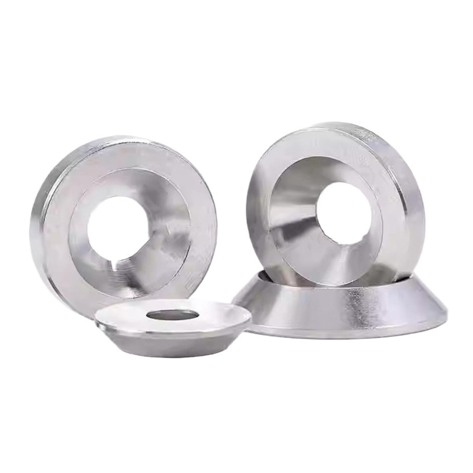 Waschmaschine, 304 Senkscheibe M3 M4 M5 M6 M8 M10 Konische Volldichtung Konkav und Konvex Konischer Kegel Farbe: KEGEL M5x18(FLAT M8x20x5.0 2pcs)