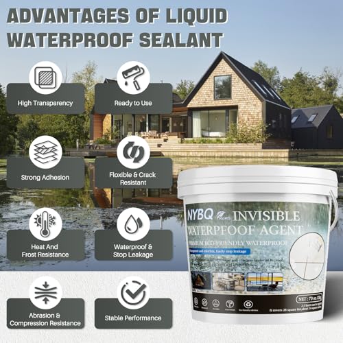 Invisible Waterproof Anti-Leaking Sealant Agent, 70oz Transparent Coating Agent, Super Strong Transparent Waterproof Coating - Image 2