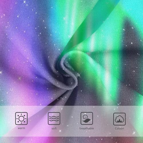 Animal Toddler Girls Underwear 2t Cotton Girl Panties Cute Vibrant Night Sky Colorful Aurora Briefs Girls Undies3