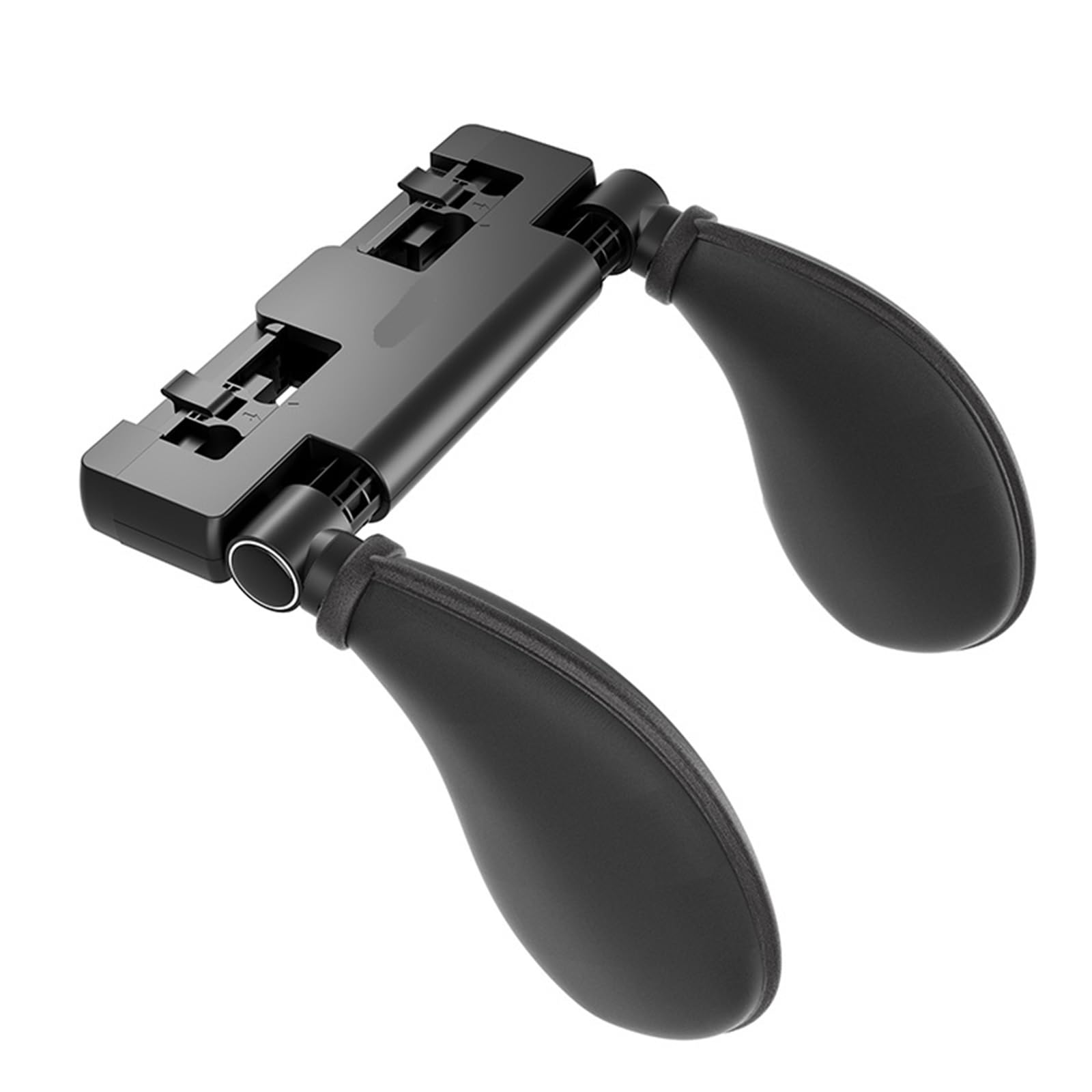 Poduszka podtrzymująca kark Poduszka zagłówka samochodu, zagłówek Road Pal z zagęszczonej pianki Memory, poduszka podtrzymująca szyję(A05-black2pcs)