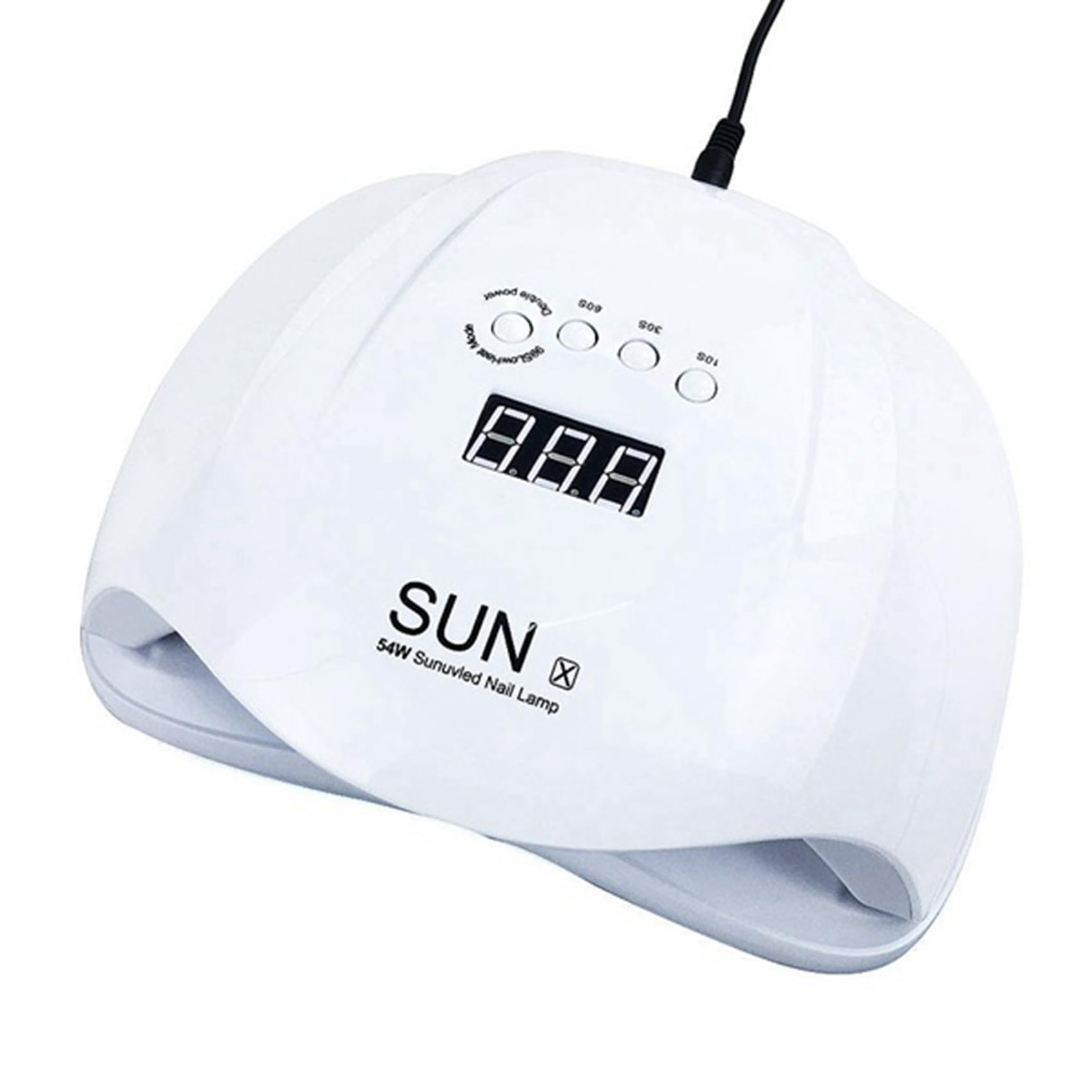 2X Sun X 54 W Máquina de Secado de Gel para Uñas Uv LED Lámpara para Secador de Uñas Profesional Máquina de Esmalte de Luz Secador Rápido Nail Art Tools Eu Plug