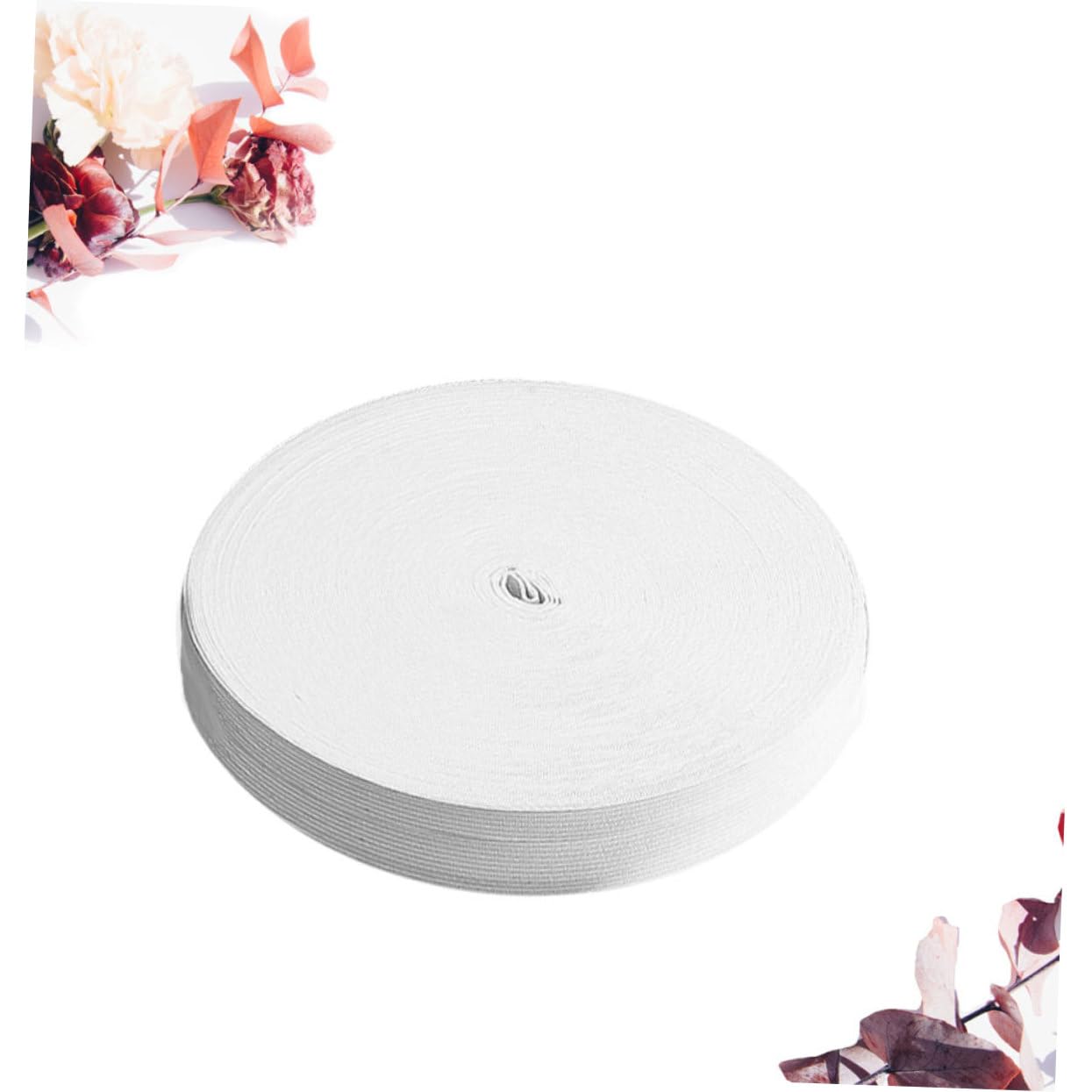 Homoyoyo Bande Élastique à Coudre Blanche 1 Rouleau, Polyester