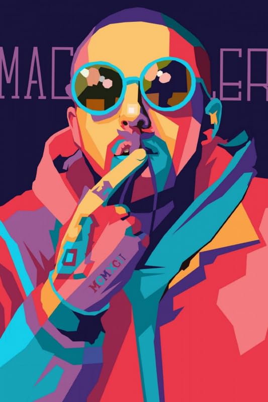 Poster of Nipsey Hussle, Nipsey Hussle for Room Wall Decoration, Unframed, Size - 12 X 18 Inches || VE ART 11579