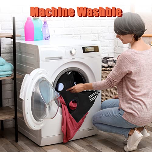 Hamac de Toilettage pour Chien, Harnais de Coupe des Griffes pour Chien et Chat, Support de Toilettage pour Animal Domestique, Sac de Retenue Respirant pour Couper les Ongles des Petits Animaux (noir) - Image 7