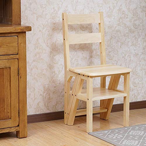 Taburete plegable con pedal ancho para evitar ca&iacute;das 3