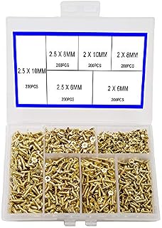 Small Tiny Nails Hardware Wooden Nails for Woodworking Antique DIY Decorative Box Accessories Mini Nails Gold Silver Bronze 1x6mm 1x8mm 1x10mm Boxed 1600PCS