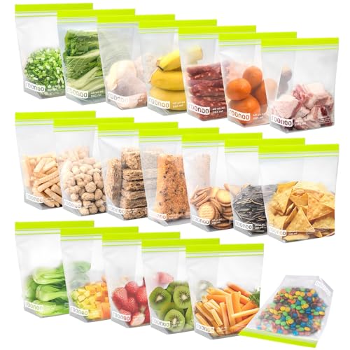 20 Pack Reusable Quart Sandwich Bags