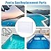 Pool Skimmer Weir Door, Skimmer Gate Damper pool Skimmer Weir Universal Weir Door Pool Skimmer Compatible with Hayward SP1082, SP1083, SP1084, SP1085, SP1086 Models