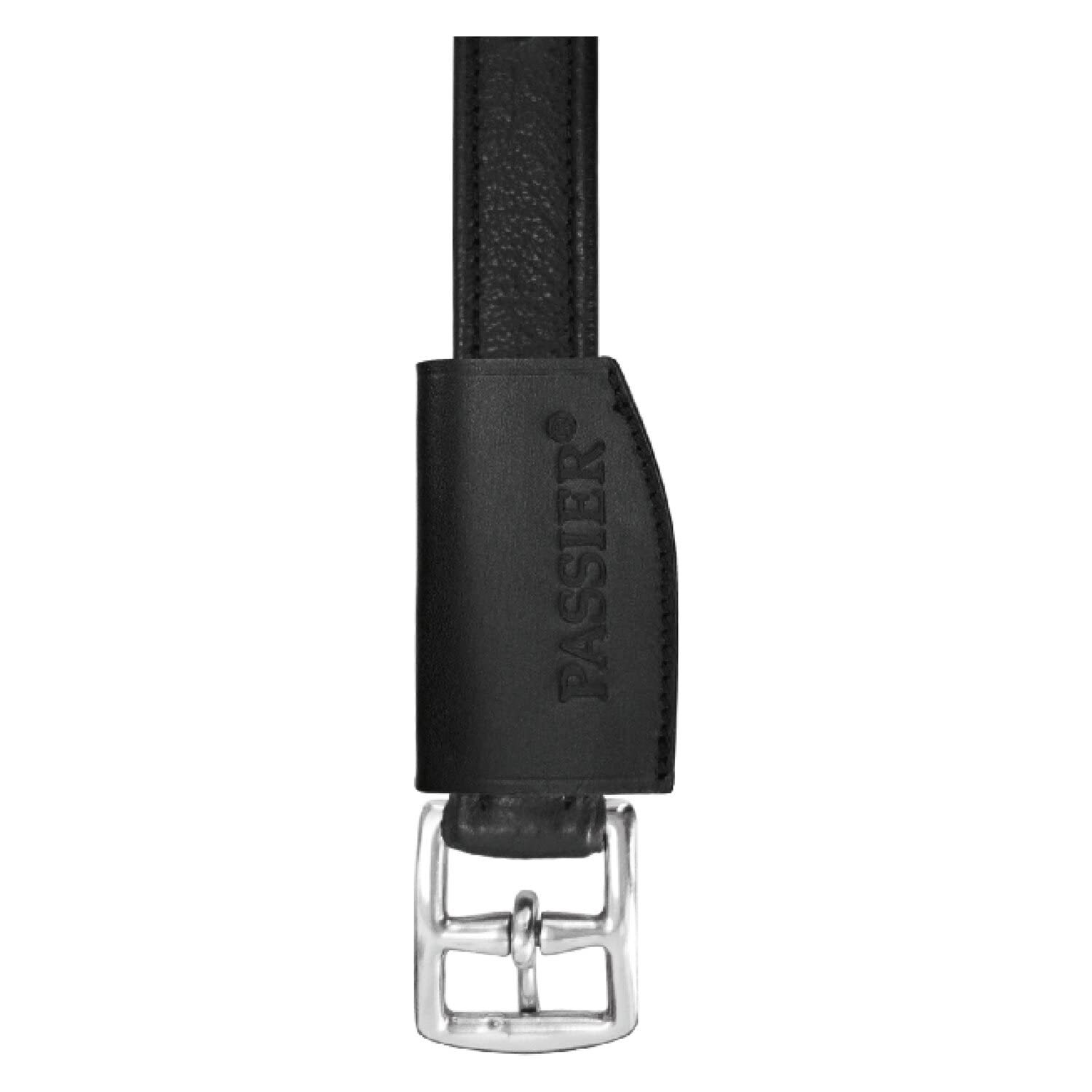Passier Steigbügelriemen Velvet Touch Mono schwarz
