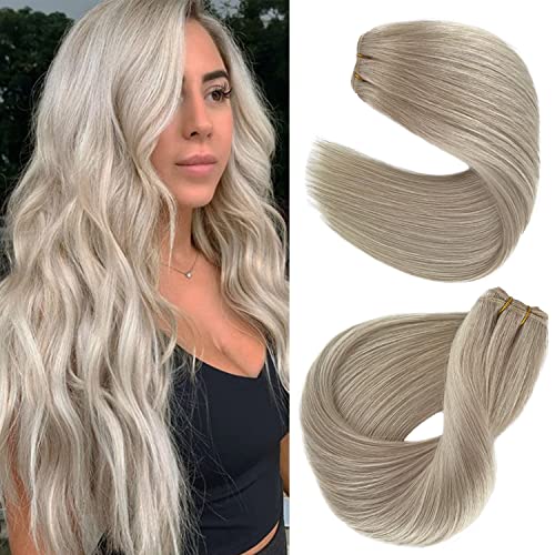 Licoville White Blonde Hand Tied Weft