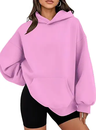 Hoodies for Women Oversized Trendy Sweatshirts Pullover Fleece Long Sleeve Sweaters Winter Outfits Y2k Clothes