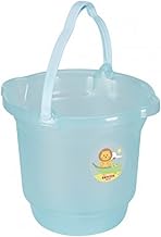 Balde Infantil Plástico de 8,5 Litros, Cor Azul, Linha Baby, Sanremo.