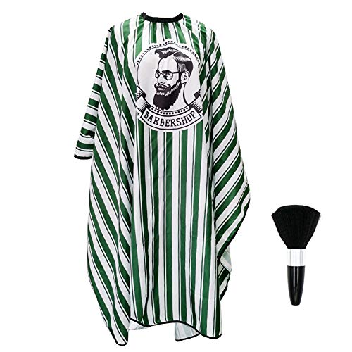 Waterproof Barber Cape Protector Haircut Cloth Apron Neck Duster Brush Barber Supplies Tool Set