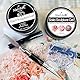 NAILGIL 3D Skulptur Nail Gel, 2PCS Solid and Hard Nail Glue Gel 3D Nagelskulptur with Silikon Nail Pen, Salon DIY zu Hause, klar 30g