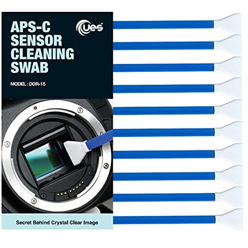 UES APC-C Camera Sensor Cleaning Swabs for DSLR and Mirrorless Cameras (10 Swabs) (1515)