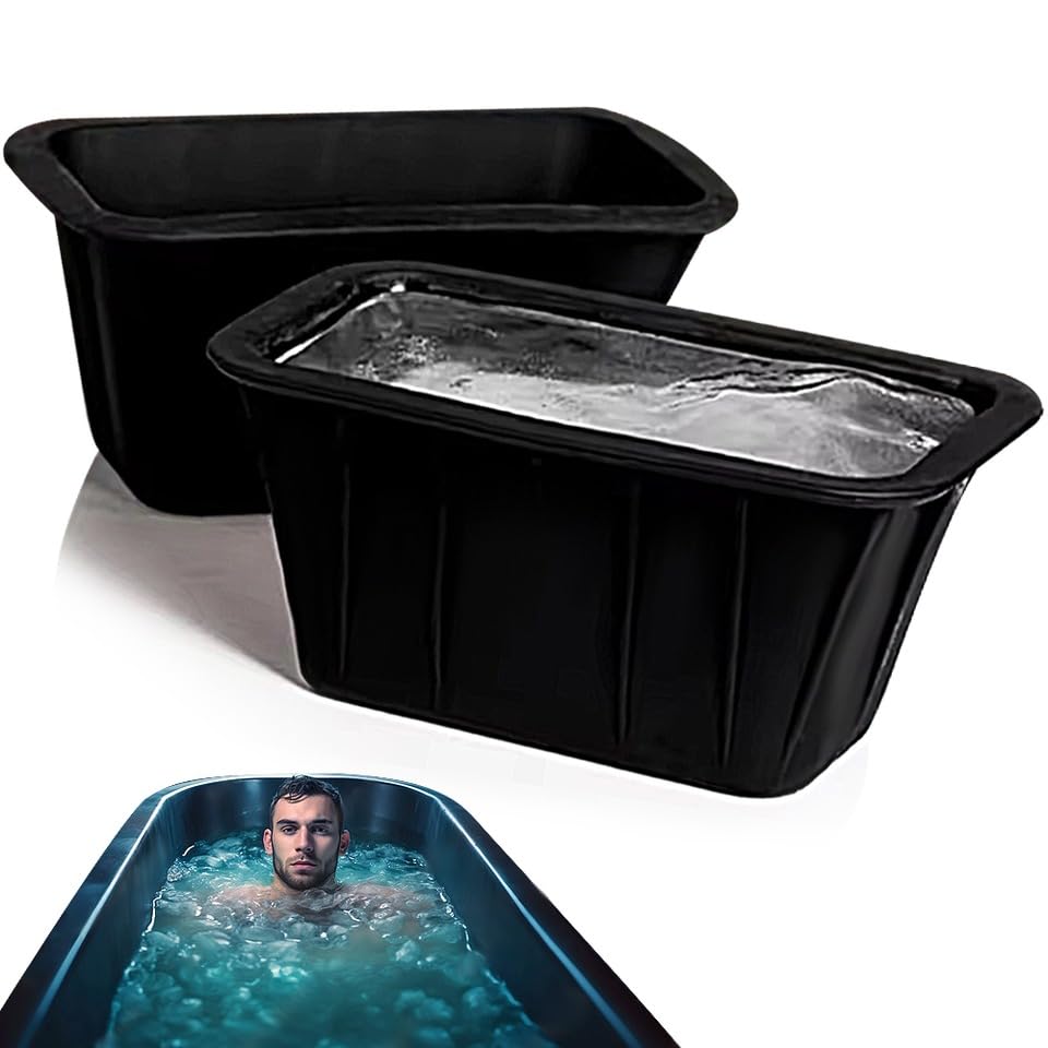 Molde Grande para Cubos de Hielo, Pack 2 Piezas, Silicona miniatura 1