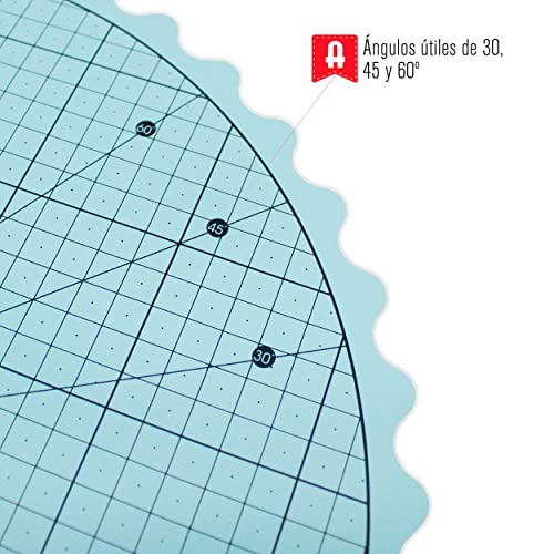 Base de coupe rotative ALFA pour réussir vos projets de patchwork à la maison