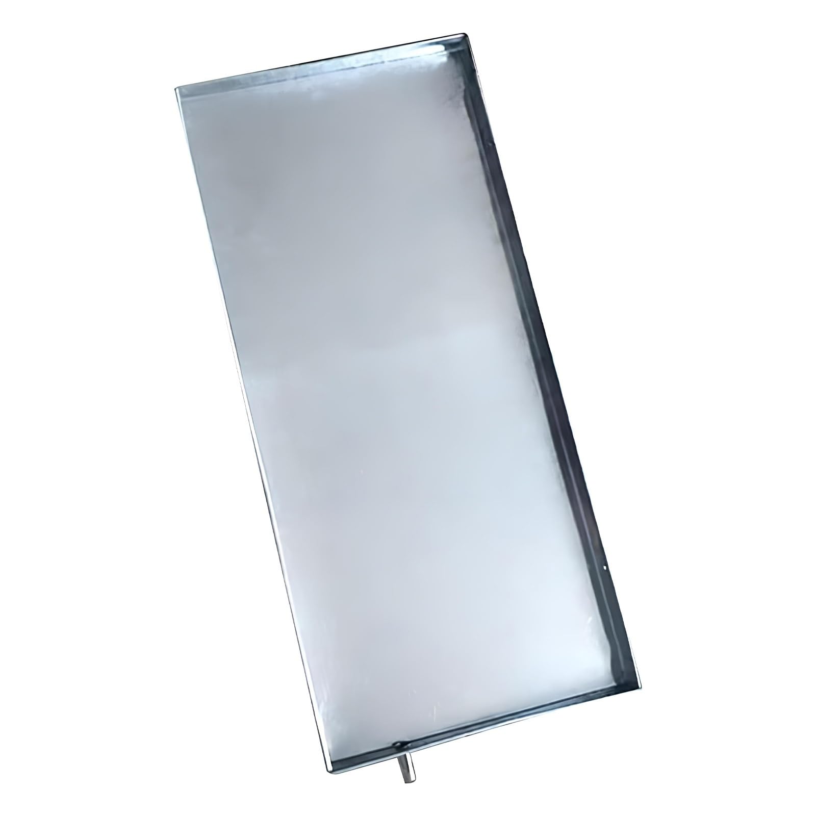 Air Conditioner Drip Pan, Air Conditioner Unit Water Tray Water Collector Pad with Drain Fitting Kit, Galvanized Steel AC Drip Cushion Drainage Pan, for Indoor/Outdoor Split Air Conditioner(5P: 1000*4