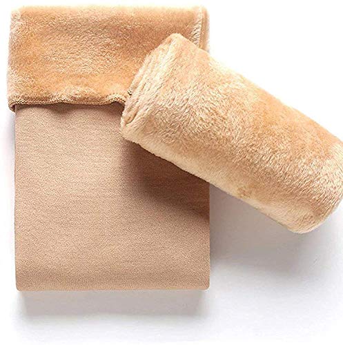 Image of Glus Unisex Winter Warm Fleece Socks, 100% Warm Super Hot For Men & Women