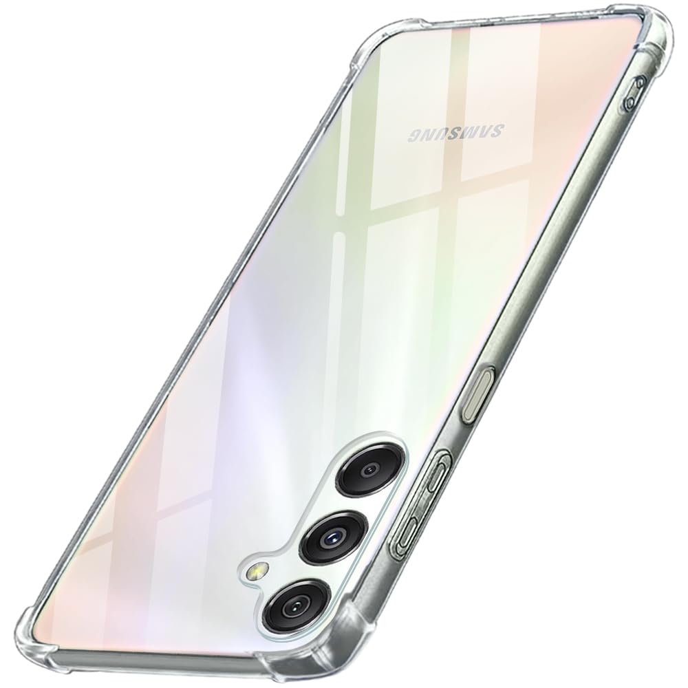 TheGiftKart Crystal Clear Back Cover Case for Samsung Galaxy M34 5G / F34 5G | 360 Degree Protection | Shock Proof Design | Transparent Back Cover for Samsung M34 / F34 (PC & TPU, Transparent Bumper) (B0CC52NNLW) Amazon Price History, Amazon Price Tracker