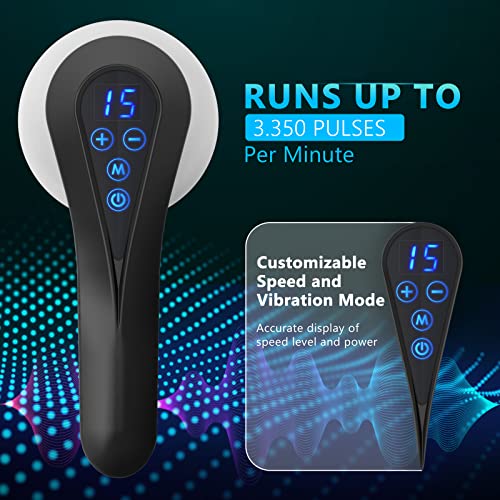 Body Sculpting Machine, Cellulite Massager With Wireless Handheld, Massagers Handheld Deep Tissue With Touch Screen, Lymphatic Drainage Machine With 9 Massage Attachment, Wireless Electric Massager #TOP4