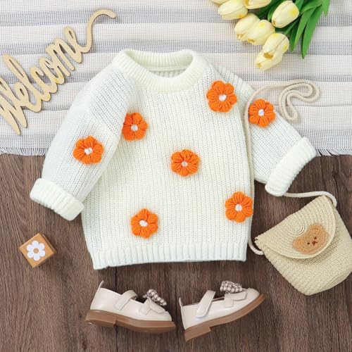 Infant Toddler Baby Girl Oversized Sweater Long Sleeve Sweaters Fall Winter Tops Clothes2