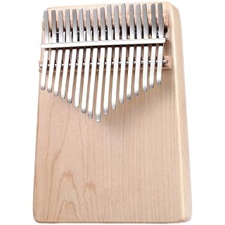 Mini Finger Kalimba Thumb Piano 17 Touches Kalimba Instrument à Cordes Pincées Traditionnelle Piano à Pouce en Bois avec… - Les Beatles, Paul McCartney, John Lennon, RIngo Starr, George Harrison